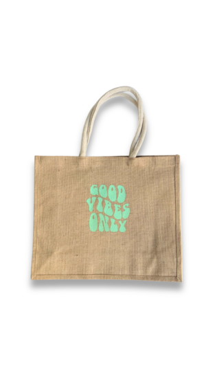 sacosa plaja verde neon